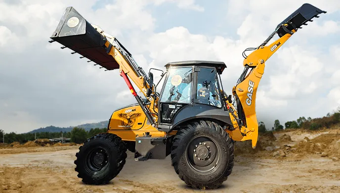CASE 851 NX Backhoe Loader